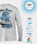 BRINY Custom Fishing Shirt Men Long Sleeve SeaGuard™ // UPF 50+