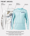 BRINY Custom Fishing Shirt Men Long Sleeve SeaGuard™ // UPF 50+