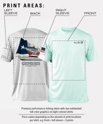 BRINY Custom Fishing Shirt Men Short Sleeve SeaGuard™ // UPF 50+