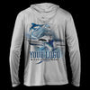 BRINY Custom Fishing Shirt Hooded Long Sleeve BARRICADE™ // UPF 50+