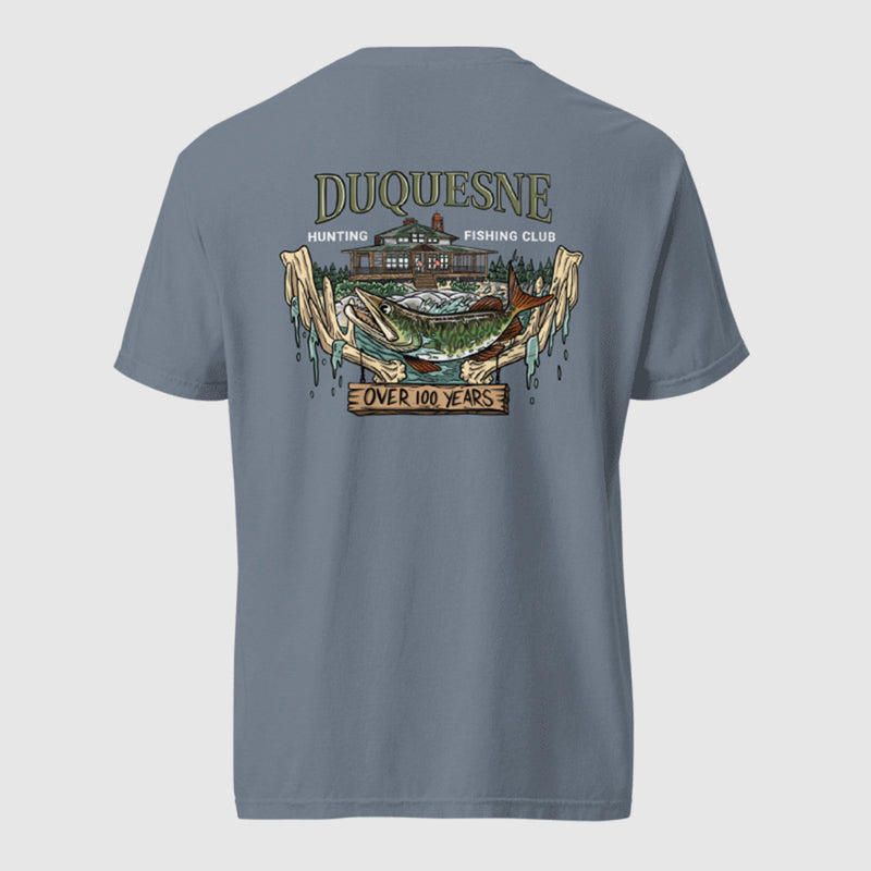 BRINY® | Duquesne Heavyweight Cotton Tee | Cement