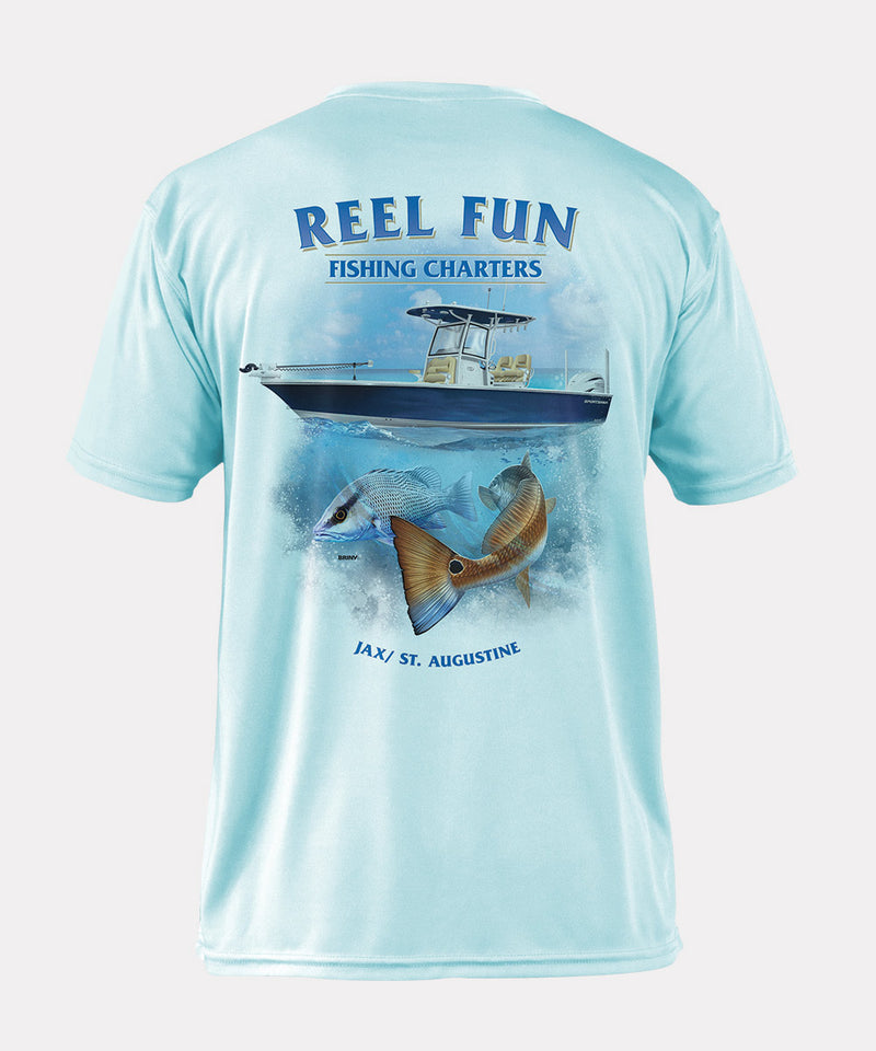 SeaGuard™ Dually Marlin Mens Performance Fishing Shirt – BRINY
