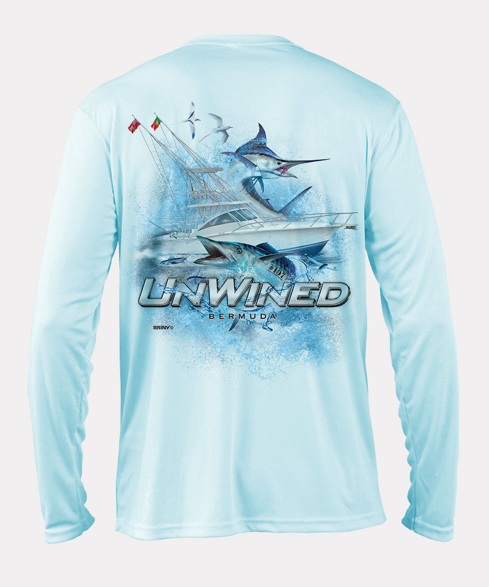 Briny Custom Performance Fishing Shirts Spot
