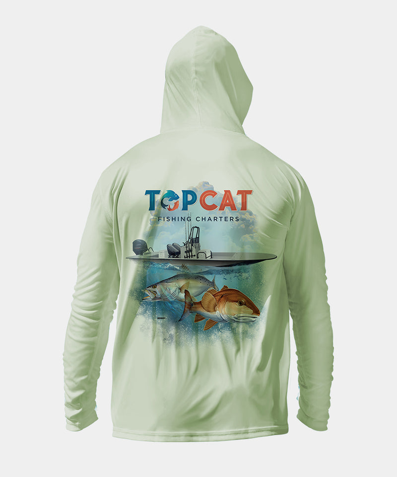 deep sea fishing polos Men SeaGuard™ Custom Fishing Shirt Long Sleeve UPF 50+