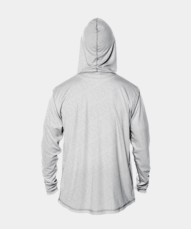 Hooded Long Sleeve Fishing Shirt BARRICADE™ • 2 Prints
