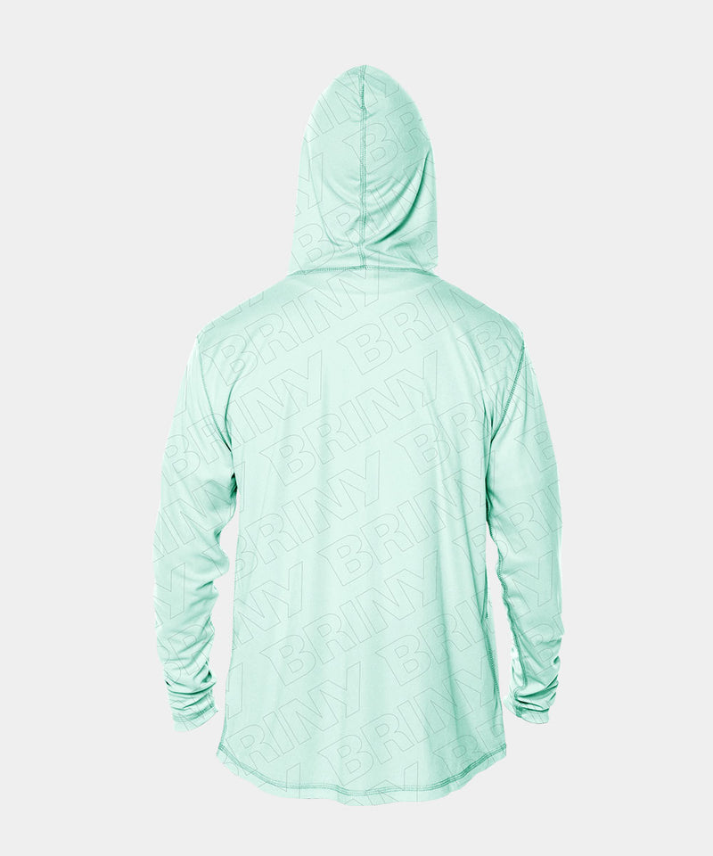 Hooded Long Sleeve Fishing Shirt BARRICADE™ • 1 Print