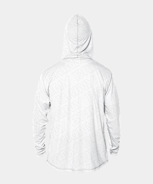 Hooded Long Sleeve Fishing Shirt BARRICADE™ • 2 Prints