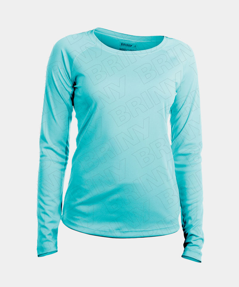 Womens Long Sleeve Fishing Shirt SeaGuard™ • 1 Print
