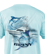 premium performance mens short sleeve fishing shirts dually marlin 