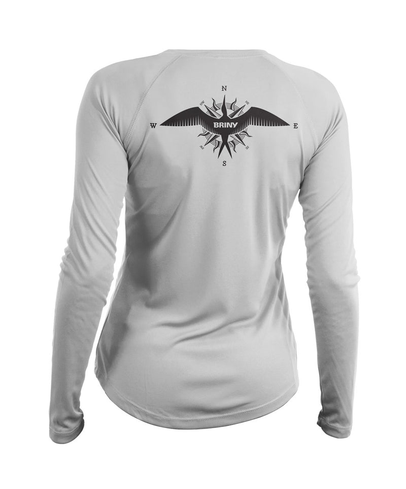 SeaGuard™ Frigate Luck Womens long sleeve fishing shirt – BRINY