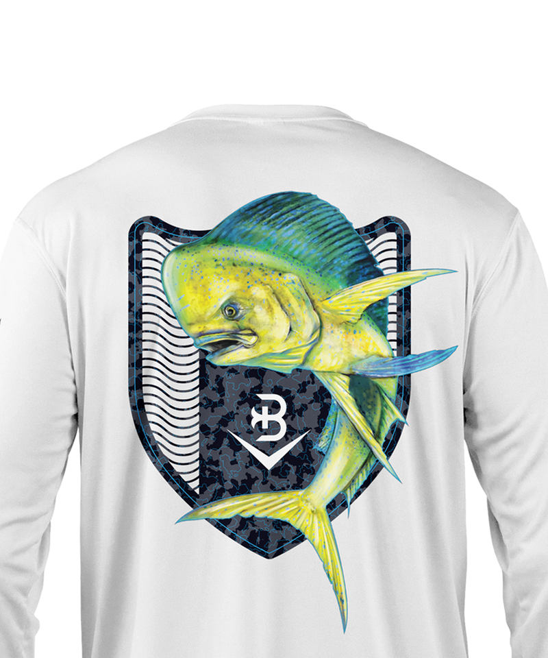 SeaGuard Mahi Mens Performance Long Sleeve Fishing Shirt XL