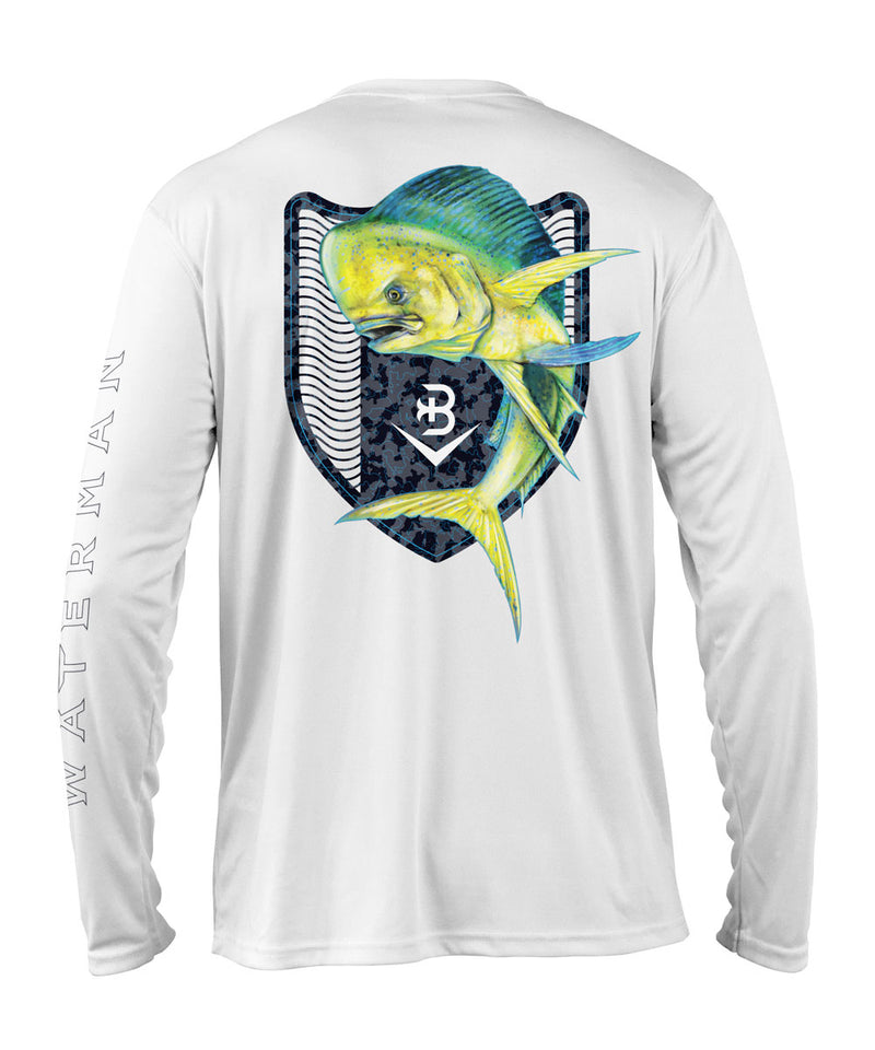 SeaGuard Mahi Mens Performance Long Sleeve Fishing Shirt M