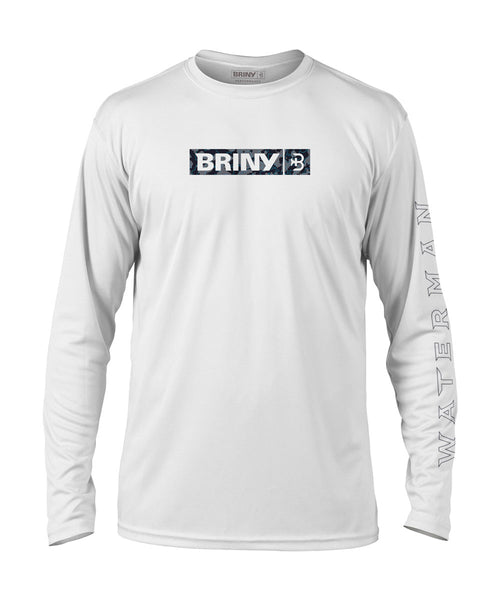 Briny mens long sleeve performance fishing shirt mahi