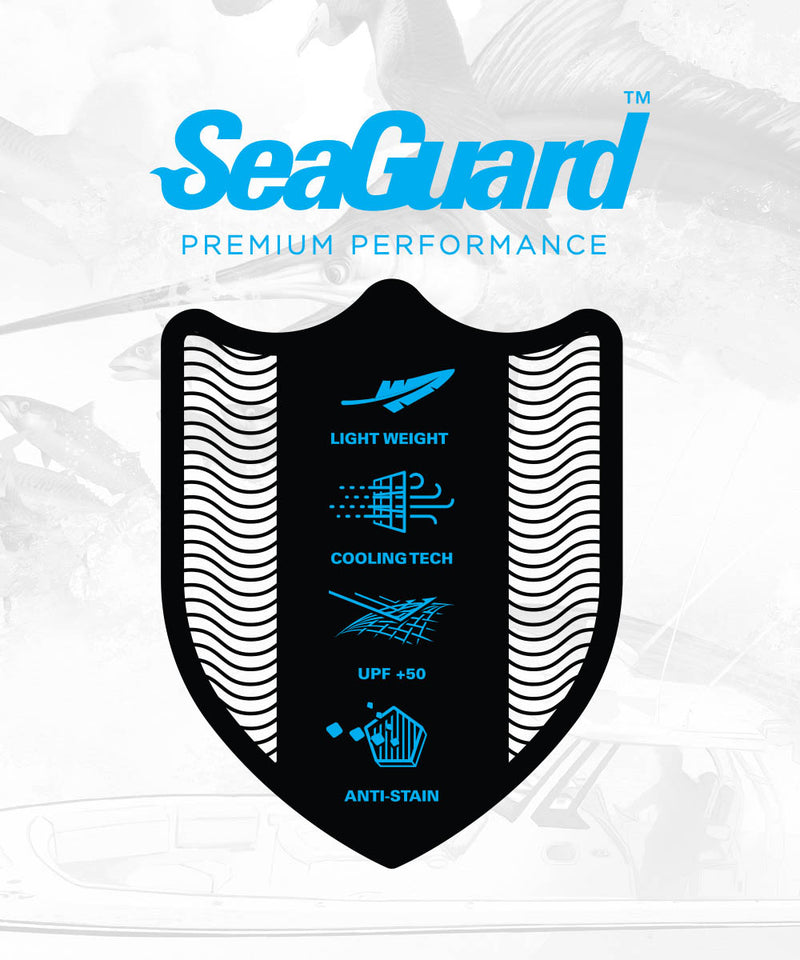 SeaGuard Dually Marlin Womens Long Sleeve Fishing Shirt XS