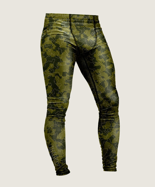 Women's Compression Capris - Camo