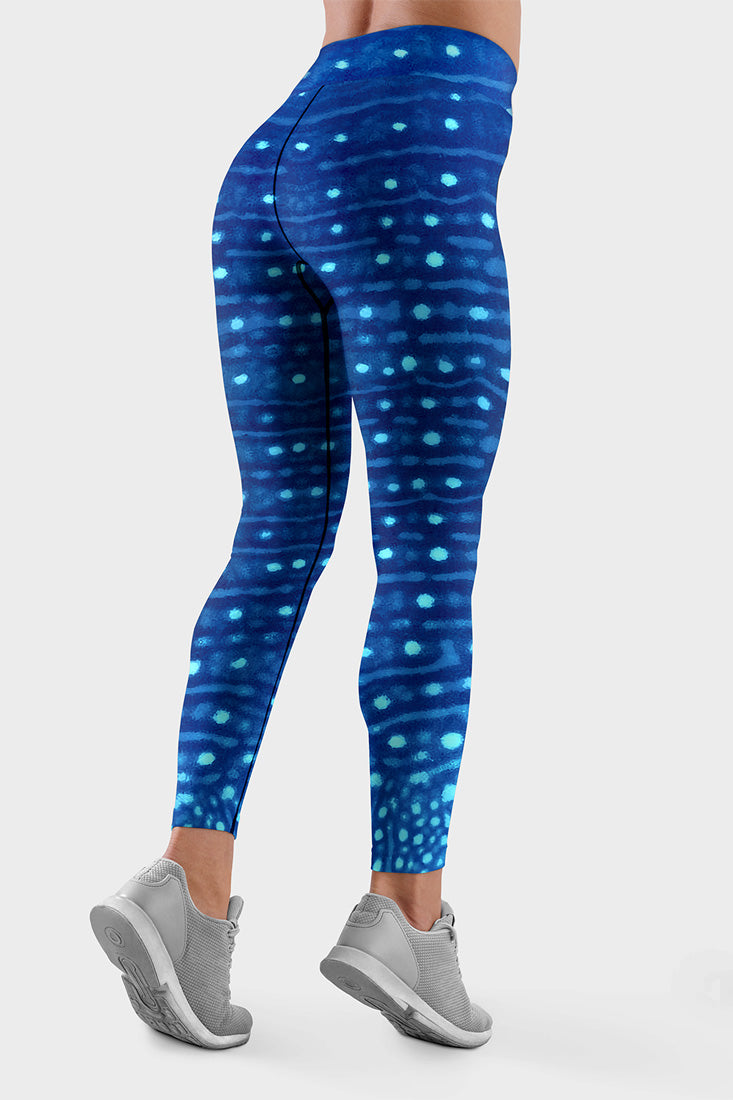 Whale Shark Yoga Leggings – Francesca Page Collections